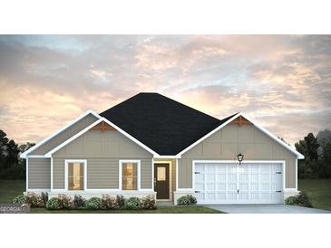 Modern ranch-style home with two-car garage at 114 Jacoby Dr # 111, Fairburn, GA 30213