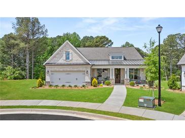 House exterior with brick and siding at 3739 Tielman St, Snellville, GA 30078