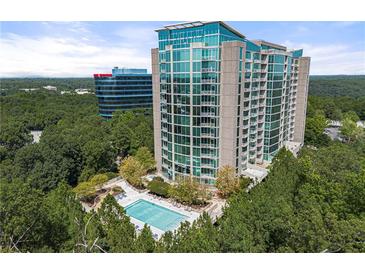 Luxury high-rise building with pool and scenic views at 3300 Windy Ridge Se Pkwy # 1110, Atlanta, GA 30339