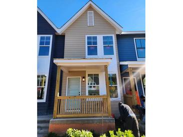 Front view of newly constructed townhome at 1095 Tucker Ave # 402, Atlanta, GA 30310