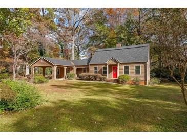 Ranch style home with carport and large yard at 1337 Arden Sw Dr, Marietta, GA 30008