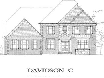 Two story home with stone and brick exterior at 4890 Cool Springs Rd, Winston, GA 30187