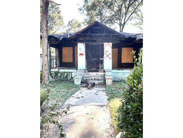 A fixer-upper home with significant fire damage at 1262 Oakland Sw Ter, Atlanta, GA 30310