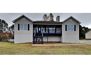 Ranch home with raised foundation and deck at 101 Hickory Leaf Ln, Acworth, GA 30101