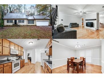 Ranch-style home with attached garage and spacious yard at 7260 Oswego Trl, Riverdale, GA 30296