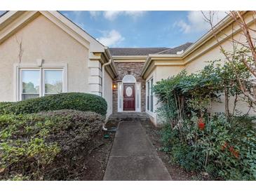 Ranch style home with stone accents and landscaping at 2548 Telfair Ne Pl, Marietta, GA 30062