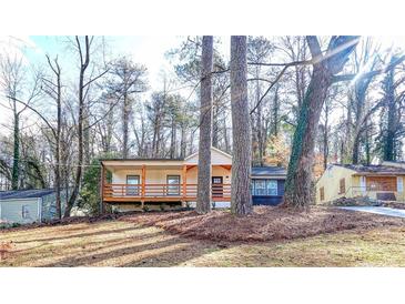 Newly renovated home with charming front porch and landscaping at 2230 Beecher Sw Cir, Atlanta, GA 30310