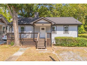 Newly renovated bungalow with a charming front porch and deck at 1585 Archer Sw St, Atlanta, GA 30314