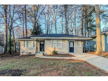 Newly renovated ranch home with a large yard at 329 Mount Zion Sw Rd, Atlanta, GA 30354