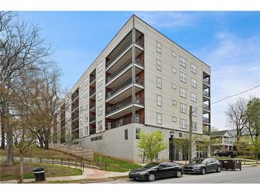 Modern apartment building with multiple units and balconies at 525 Parkway Ne Dr # 217, Atlanta, GA 30308