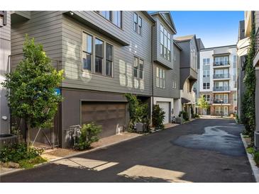 Private garages with alley access, modern design at 698 Eustace Se St, Atlanta, GA 30315