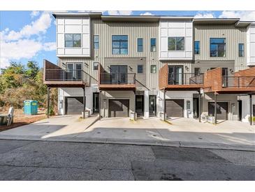 Modern townhouses with private decks and attached garages at 2333 Mason Dr # D26, Atlanta, GA 30316