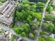 Aerial view of a property, showing its location relative to nearby streets and houses at 00 Park Se Ave, Smyrna, GA 30080