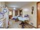 View of the kitchen from the dining area at 2421 Bethel Ne Rd, Conyers, GA 30012