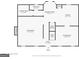 Main floor plan includes living room, kitchen, and dining areas at 267 Wellington Walk, Douglasville, GA 30134