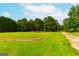 Open grassy area with a tree line in the background at 1042 Harbins Rd, Dacula, GA 30019