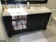 Modern bathroom with double vanity and updated fixtures at 2692 Peppermint Dr, Tucker, GA 30084