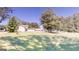 Large grassy backyard with mature trees at 5110 Macland Rd, Powder Springs, GA 30127