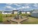 Community playground with playset and benches at 607 Whitman Lane # 203, Stockbridge, GA 30281