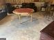 Finished basement with game table, seating, and bar area at 1221 Rhodes Sw Walk, Conyers, GA 30094