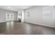 Spacious living room featuring hardwood floors and fireplace at 6904 Oak Valley Dr, Douglasville, GA 30134