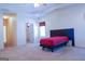 Spacious bedroom with carpeted floor and large closet at 110 Emily Park, Fayetteville, GA 30215