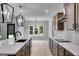 Modern kitchen with an eat-in area and stainless steel appliances at 831 Banks Cir, Carrollton, GA 30116