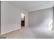 Spacious bedroom with carpet flooring and ensuite bathroom access at 831 Banks Cir, Carrollton, GA 30116