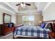 Spacious bedroom with high ceilings and large window at 3463 Madison Farm Way, Snellville, GA 30039
