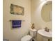 Clean bathroom with white sink and toilet at 445 Brickstone Way, Covington, GA 30016