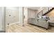 Finished basement with living area and laundry at 1510 Mims Sw St, Atlanta, GA 30314