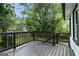 Spacious deck with steps leading to the backyard at 1510 Mims Sw St, Atlanta, GA 30314
