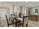 Kitchen and dining area with hardwood floors at 1510 Mims Sw St, Atlanta, GA 30314