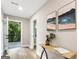 Bright hallway with access to deck and other rooms at 1510 Mims Sw St, Atlanta, GA 30314