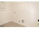 Laundry room with tile floor and wire shelving at 78 Oakhurst Trail Lot 1 # 1, Sharpsburg, GA 30277