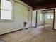 Bedroom with mirrored closet and exterior door at 2093 Wildrose Dr, Decatur, GA 30032