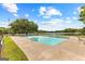 Relaxing community pool with lake views at 12 Fairway Ln, Peachtree City, GA 30269