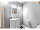 Bathroom with toilet, sink, and shower at 12 Fairway Ln, Peachtree City, GA 30269