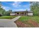 Ranch home with stone accents and a covered porch at 2752 Poplar Rd, Sharpsburg, GA 30277