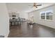 Open concept kitchen and dining area with hardwood floors at 104 Montgomery Dr, Stockbridge, GA 30281