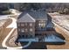 Two-story home with a large deck and private backyard at 230 Waltham Way, Fayetteville, GA 30214