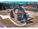 Brick house with a deck, and a nicely landscaped yard at 230 Waltham Way, Fayetteville, GA 30214