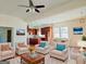 Open living room with kitchen and dining area visible at 321 Seventh Ave, Scottdale, GA 30079