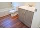 Bathroom with vanity, toilet and bathtub at 321 Seventh Ave, Scottdale, GA 30079