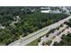 Aerial view of a large wooded lot near a road at 4556 Wade Green Nw Rd, Acworth, GA 30102