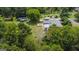 Aerial view of property showcasing house and large yard at 1092 Harbins Rd, Dacula, GA 30019