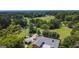 Aerial view of house, expansive yard, and surrounding landscape at 1092 Harbins Rd, Dacula, GA 30019