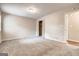 Bedroom with closet and neutral walls at 5868 Dan Dr, Ellenwood, GA 30294