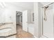 Bathroom with double vanity, garden tub, and separate shower at 1281 Ohara Dr, Mcdonough, GA 30253