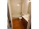 Clean bathroom featuring a bathtub, toilet and vanity at 1950 Wynhurst Xing, Stone Mountain, GA 30088